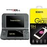 Ks New Nintendo 3ds Xl Tempered Glass Lcd Screen Protector & Clear Crystal Pet