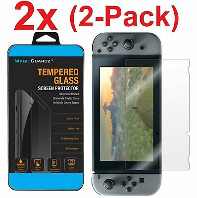 2-pack Nintendo Switch Premium Tempered Ultra Clear Glass Screen Protector