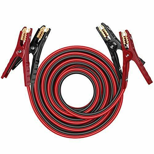 Thikpo G420 Jumper Cables 4gauge X 20ft Battery Cables With Ul-listed Clamps ...