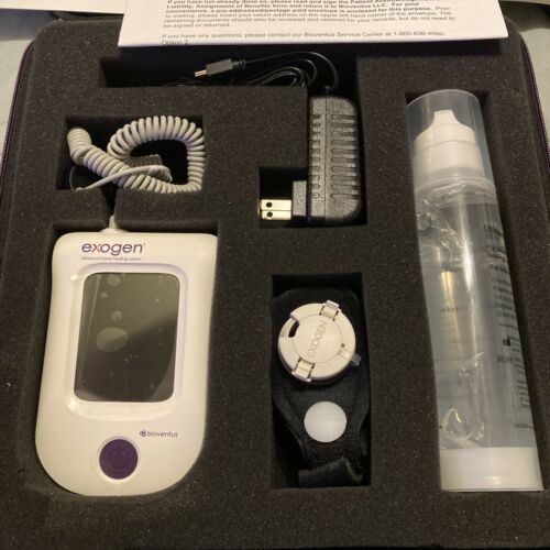 New In Box Exogen America’s Ultrasound Bone Healing Machine W/ Case, Gel