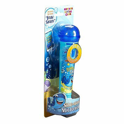 Baby Shark Sing Along Mp3 Microphone Sing To Built In Music Or Connect Your...