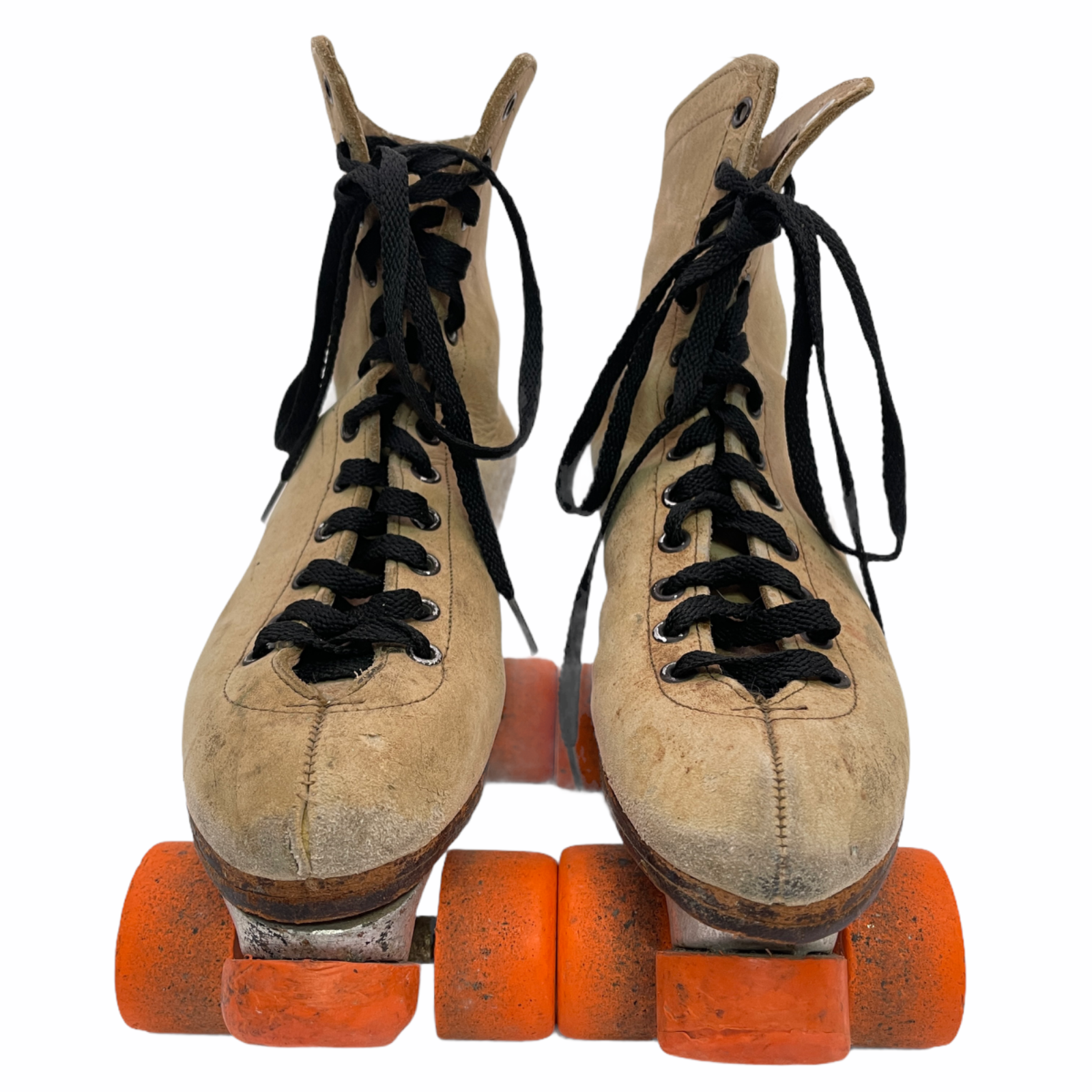 Vintage Riedell Roller Skates Mens Size 6 Suede Rental Skates #9