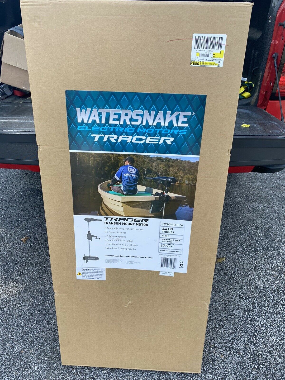 Watersnake Tracer 44 Pound Thrust Trolling Motor Nib