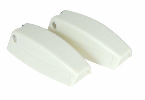Toughgrade White Baggage Door Catch 2 Pack